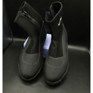 Caddis Neoprene Wading Boots Black Side Zip Water Shoes Mens 12 XXL 46/47